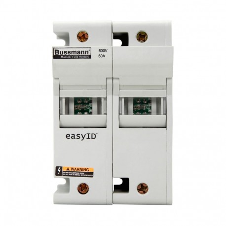Eaton-moeller 60A INDICATOR FUSEHOLDER 2 POLE EATON ELECTRIC Fuse-holder, low voltage, 25 A, AC 400 V, 8 x 31 mm, ..