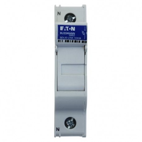Eaton-moeller 10X38MFH Neutral EATON ELECTRIC Base fuse, BT, 32 A, AC 690 V, 10 x 38 mm, N only, UL, IEC, DIN rail