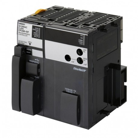 OMRON CJ2H-CPU68-EIP CJ2H-CPU68-EIP CJ2W0005F 249803 OMRON CPU 2560 I/O 400 Ksteps 832 Kw Data Ethernet/IP