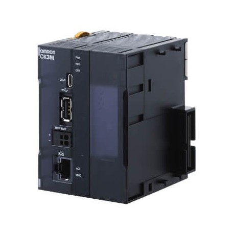 Omron CK3M-CPU101 CK3MCPU101 OMRON CK3M CPU, 1 GB RAM, 1 GB Flash, No EtherCAT. Up to two axis interface..