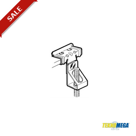 TEKNOMEGA CLP-BF4-M8 CLP-BF4-M8 CLP1135 TEKNOMEGA THREADED ROD M8 HANGER CLIP EASY SERIES 15÷20MM THICK