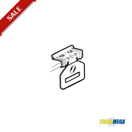 TEKNOMEGA CLP-H1-PB CLP-H1-PB CLP1550 TEKNOMEGA CLIP WITH TAPE HANGER EASY SERIES 1,5÷4MM THICK