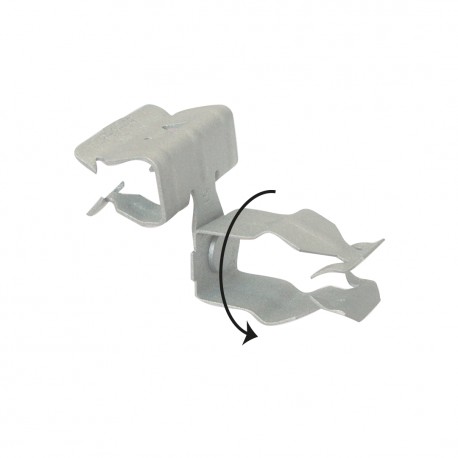 TEKNOMEGA CLP-H3-FT3035 CLP-H3-FT3035 CLP1610 TEKNOMEGA CLIP FASTENER HORIZONTAL PIPE Ø 30÷35 EASY SERIES 10÷15MM THICK