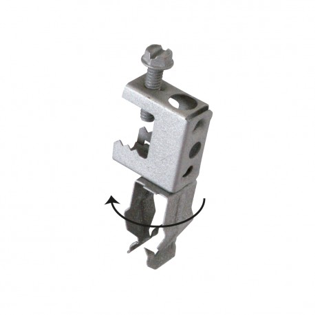 Teknomega CLP-MBC-FTV2230 CLAMP VERTICAL PIPE Ø 22÷30 FASTENER CLAMP SERIES ≤16MM THICK