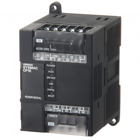 OMRON CP1E-E10DT1-A CP1E-E10DT1-A CP1W0120A CP1EE10DT1A OMRON CPU 6/4 I/O AC Outputs Transistor PNP 2K Program, 2K Data