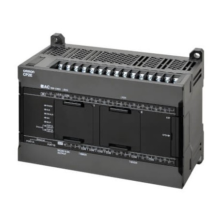 Omron CP2E-N40DT-A CP2EN40DTA OMRON CP2E series compact PLC Network type 24 DI, 16 DO NPN output Power s..