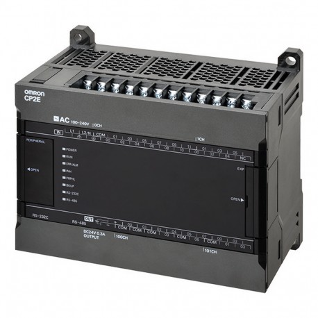 Omron CP2E-S30DR-A CP2ES30DRA OMRON CP2E series compact PLC Standard Type 18 DI, 12DO Relay output Power..