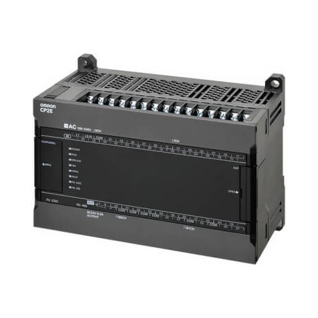 Omron CP2E-S40DR-A CP2ES40DRA OMRON CP2E series compact PLC Standard Type 24 DI, 16 DO Relay output Powe..