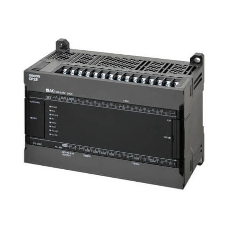 Omron CP2E-S40DT1-D CP2ES40DT1D OMRON CP2E series compact PLC Standard Type 24 DI, 16 DO PNP output Powe..