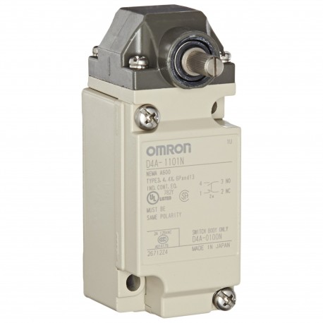 OMRON D4A-1101N D4A-1101N D4AN1101R D4A1101N OMRON Roller standard DPDT Break-dual 1/2-14 NPT