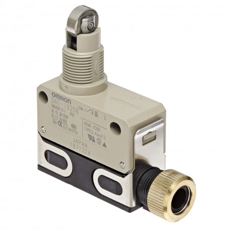 OMRON D4E-1B20N D4E-1B20N D4EN0007M D4E1B20N OMRON Plunger Roller plunger Turned 90 ° 5A Waterproof