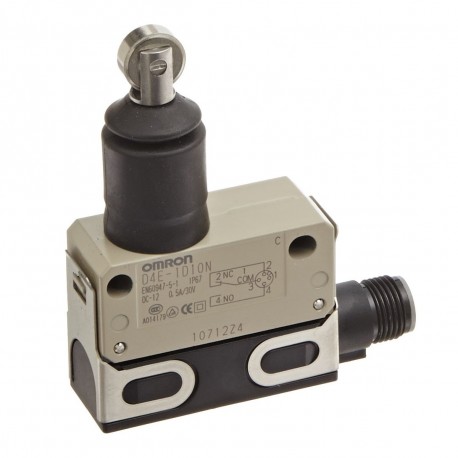 OMRON D4E-1D10N D4E-1D10N D4EN0100M D4E1D10N OMRON Plunger roller plunger sealed SPDT 1A Sealed