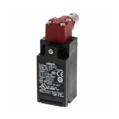 Omron D4NH-4DAS D4NH4DAS OMRON Safety Limit switch, D4NH, M20 (1 conduit), 3nc contact forms (slow-actio..