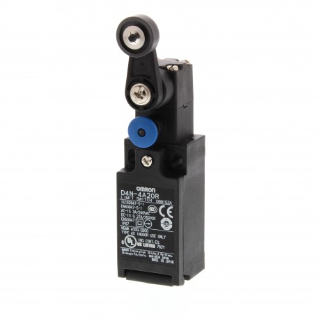 Omron D4N-2B20R D4N2B20R OMRON Manual reset 2NC Roller plunger G1/2