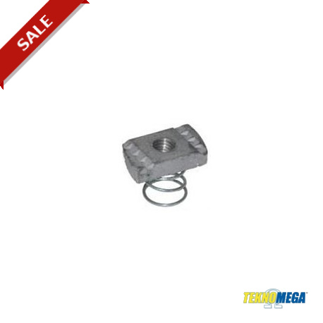 TEKNOMEGA DAP-M10C-ZC DAP-M10C-ZC DAP2030 TEKNOMEGA HDG STRUT NUT M10 SHORT SPRING
