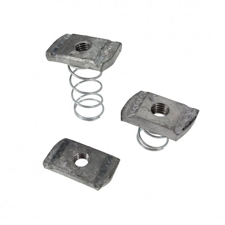 TEKNOMEGA DAP-M8L-ZC DAP-M8L-ZC DAP2045 TEKNOMEGA HDG STRUT NUT M8 LONG SPRING