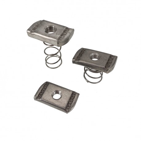 Teknomega FVA-M10-C-SS STAINLESS STEEL NUT M10 WITHOUT SPRING