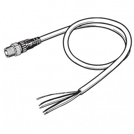 Omron DCA1-5CN03H1 DCA15CN03H1 OMRON Cable IP67 3m Male Connector and tips