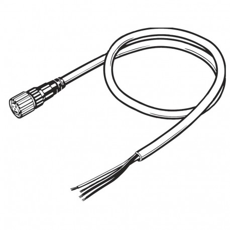 OMRON DCA1-5CN03F1 DCA1-5CN03F1 DCA10011H DCA15CN03F1 OMRON Cable IP67 3m Female Connector and tips