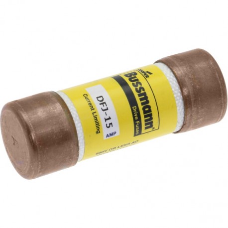 EATON - MOELLER DRIVE FUSE DRIVE FUSE DFJ-15 EATON ELECTRIC Fuse-link, high speed, 15 A, AC 600 V, DC 450 V, UL Class J, 21 x 57 mm, UL..