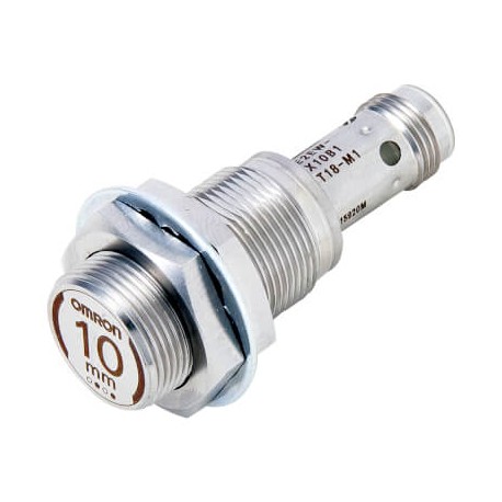 Omron E2EW-X10B1T18-M1 702365 OMRON Proximity sensor, inductive, nickel-brass long body, M18, shielded, ..