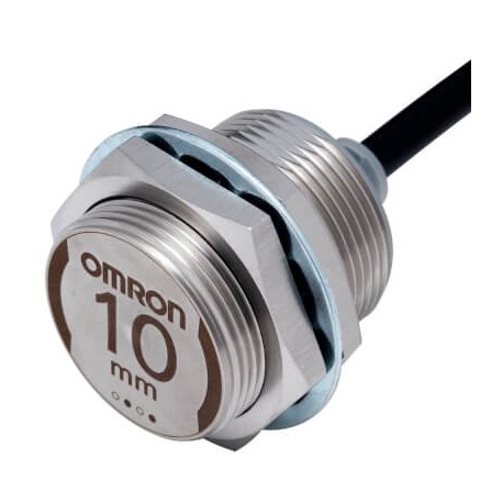 Omron E2EW-X10C130 2M 695229 OMRON Proximity Sensor, Inductive, Full Stainless Steel 303 M30, Shielded, ..