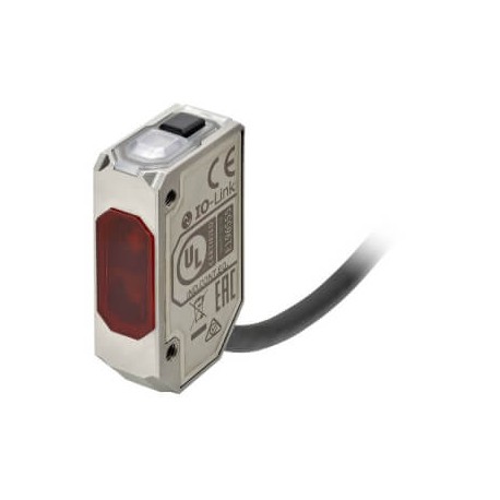 Omron E3AS-L200MT 2M E3ASL200MT2MOMS OMRON Photoelectric sensor, rectangular housing, stainless steel, r..