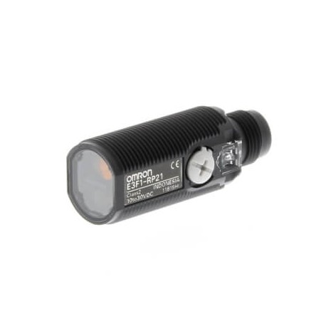 Omron E3F1-RN21 E3F1RN21OMI OMRON Plastic Mirror (not included) 0,1-3m NPN M12 Connector Lite