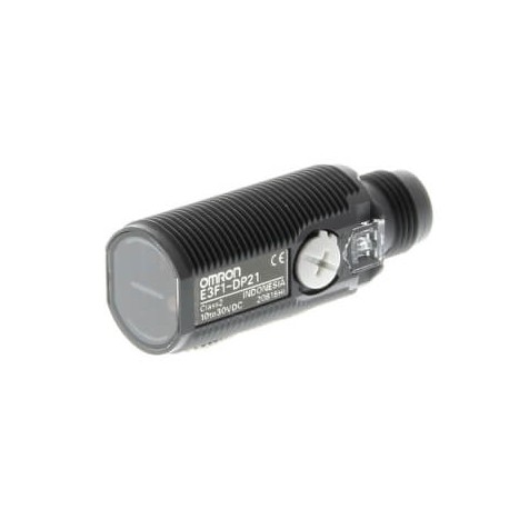 Omron E3F1-DP21 E3F1DP21OMI OMRON Plastic Reflex 100mm PNP M12 Connector Lite