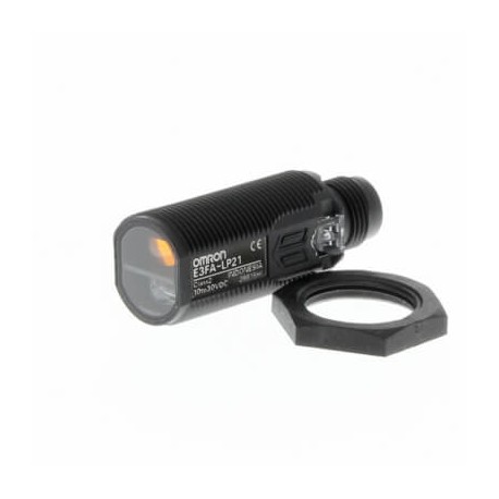OMRON E3FA-LP21 E3FA-LP21 E3FA2039D E3FALP21OMI OMRON Plastic Suppressor funds to 100mm PNP M12 Connector