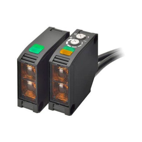 Omron E3JK-TP11 2M E3JKTP112MOMI OMRON Photoelectric sensor 50x50 Multialim. Barrier, 40m, PNP, Cable 2m..