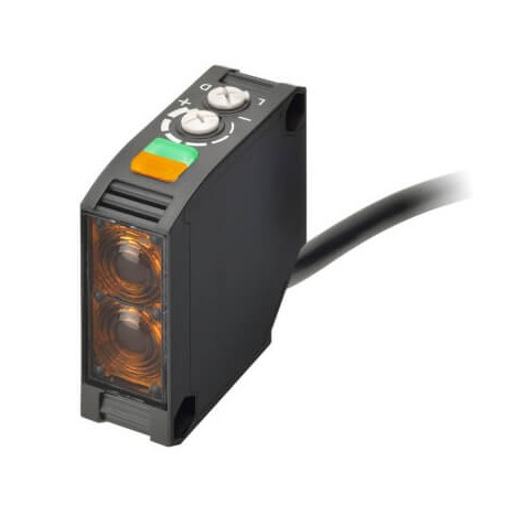 Omron E3JK-DN11 2M E3JKDN112MOMI OMRON Photoelectric sensor 50x50 Multialim. Reflex 2.5 m NPN Cable 2m L..