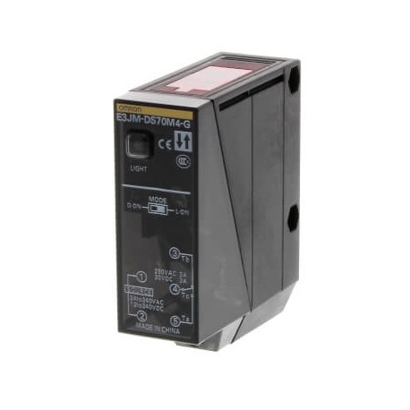 Omron E3JM-DS70M4T-G E3JMDS70M4TGOMS,1 OMRON Photoelectric sensor, diffuse, 700 mm, AC/DC, relay, timer ..