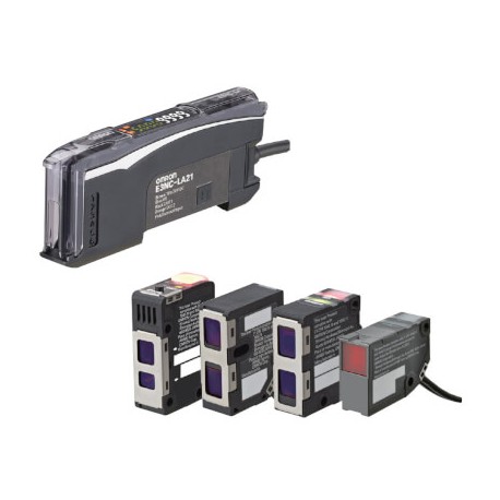 OMRON E3NC-LA7 E3NC-LA7 E3NC7002H E3NCLA7OMS OMRON Amplifier E3NC-L NPN Input, external 1 output Connector