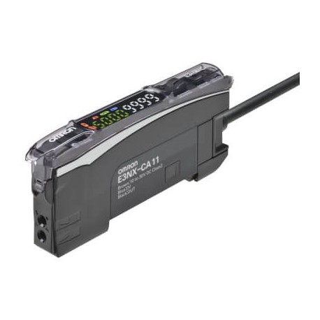 Omron E3NX-CA11 2M E3NXCA112M OMRON Amplifier Detection Marks, Color Standard white LED, NPN, Smart Tuni..