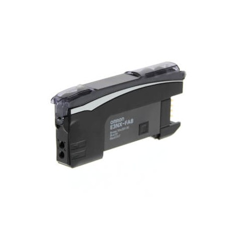 Omron E3NX-FAH8 E3NXFAH8OMS OMRON Fiber amplifier, infrared LED, twin digital display, smart tuning, PNP..