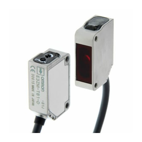 OMRON E3ZM-T81 2M E3ZM-T81 2M E3ZM0023A E3ZMT812M OMRON Metal cc 3h Barrier 15m PNP Cable 2M