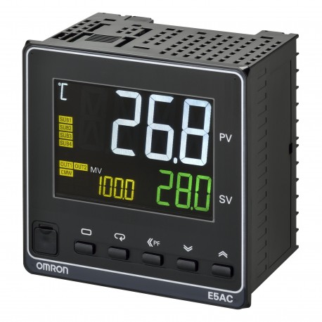 Omron E5AC-QQ4A5M-011 E5ACQQ4A5M011 OMRON Ent Univ 4 Alarms 2 Salt SRH 6 Evt HBA RSP Transf 100-240vac 9..
