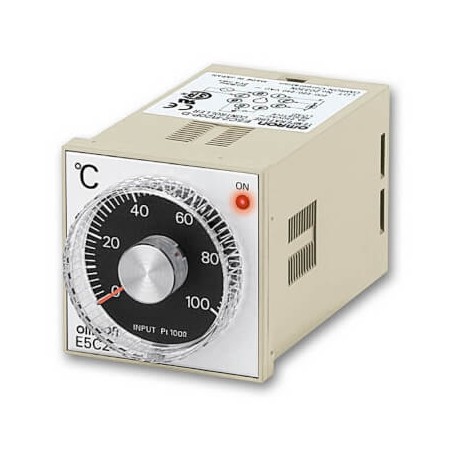 Omron E5C2-R20J 100-240VAC 0-400 E5C2R20JAC1002400400 OMRON ON/OFF Thermocouple J 0-400 ° C 48x48