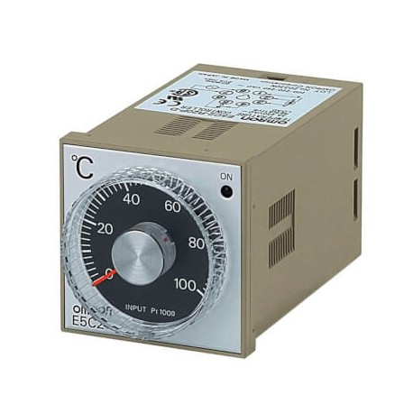 OMRON E5C2-R20P-D 100-240VAC 0-300 E5C2-R20P-D 100-240VAC 0-300 E5C26028M E5C2R20PDAC1002400300 OMRON ON/OFF Pt 0-300 ° C 48x48
