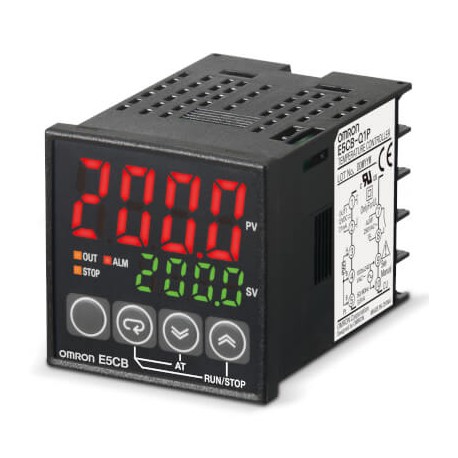 OMRON E5CB-R1P 100-240 VAC E5CB-R1P 100-240 VAC E5CB0002D E5CBR1PAC100240 OMRON Pt100 Relay Output 1 Alarm 48x48