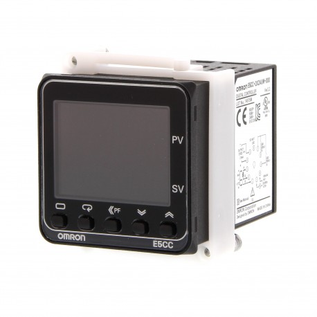 OMRON E5CC-QX2DUM-000 E5CC-QX2DUM-000 E5CC1175F E5CCQX2DUM000 OMRON Temperature Control 48x48 mm,plug-in, PV/SV1 loop, 1 x 12 VDC ..