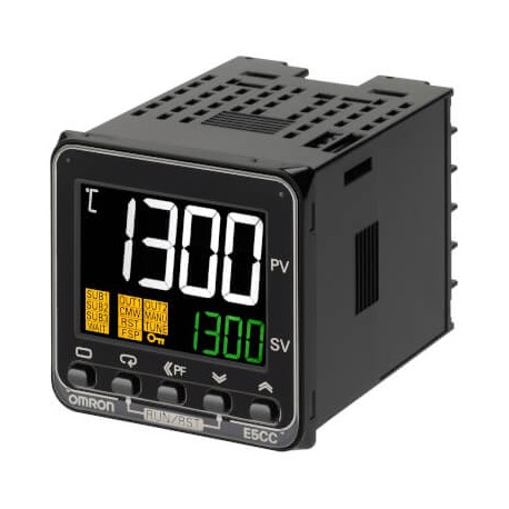 Omron E5CC-CX3D5M-004 E5CCCX3D5M004OMI OMRON Temperature controller, 1/16 DIN (48x48 mm), 0/4-20 mA curr..