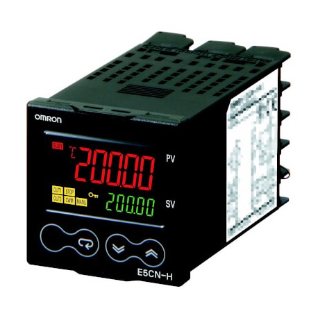 OMRON E5CN-HC2MD-500 24VAC/DC E5CN-HC2MD-500 24VAC/DC E5CN7206A E5CNHC2MD500ACDC24 OMRON Universal input, 2 Alarm Output Current