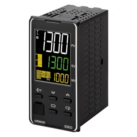 Omron E5ED-CX4DBM-022 E5EDCX4DBM022 OMRON Temp. controller, PRO, 1/8 DIN (96x48mm),1x0/4-20mA curr. OUT,..