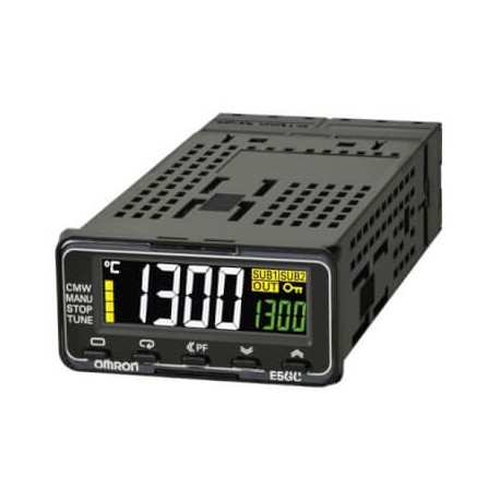 OMRON E5GC-QX2ACM-000 E5GC-QX2ACM-000 E5GC1042H 392127 OMRON Ctrl.Temp,Ent.Univ,Sal.SSR,2sal.aux,100-240VAC,Conx.rapid,48x24