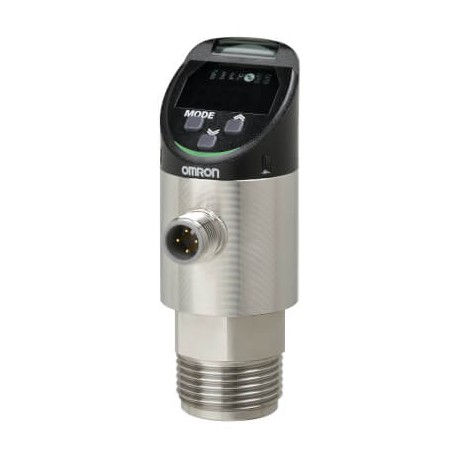 Omron E8PC-010ST-E E8PC010STE OMRON Pressure sensor, liquid and gas, -0.1 to 1 MPa, PNP/NPN, IO-Link COM..