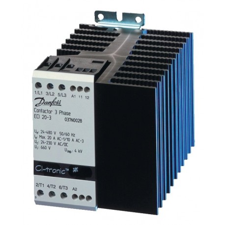 Danfoss-industrial-automation ECI 20-3 037N0028 DANFOSS CONTROLES INDUSTRIALES ECI 20-3 Electronic contactor M/8