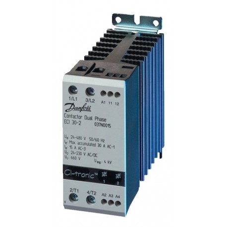 Danfoss-industrial-automation ECI 30-2 037N0015 DANFOSS CONTROLES INDUSTRIALES ECI 30-2 Electronic contactor M/12