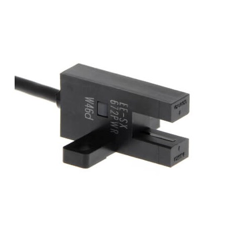 Omron EE-SX672P-WR 1M EESX672PWR1M OMRON Horseshoe in L 5mm Vert Cable 1m